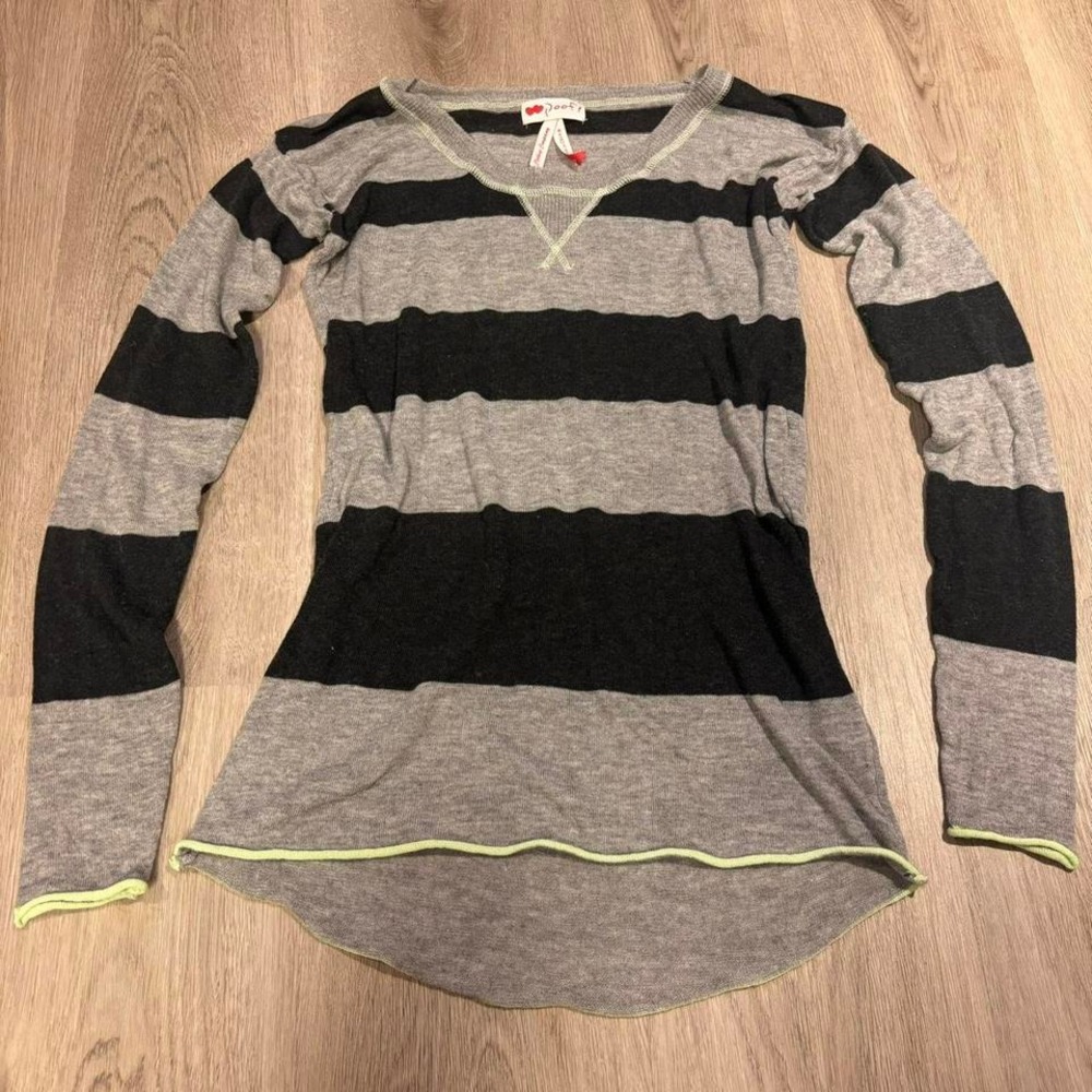 y2k striped long sleeve